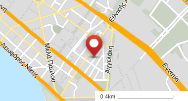 Location of business on map