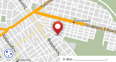 Location of business on map