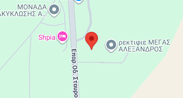 Location of business on map