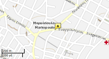 Χάρτης και σημείο της επιχείρησης