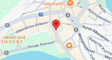 Χάρτης και σημείο της επιχείρησης