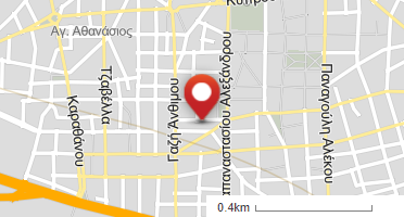 Location of business on map