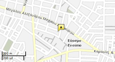 Χάρτης και σημείο της επιχείρησης