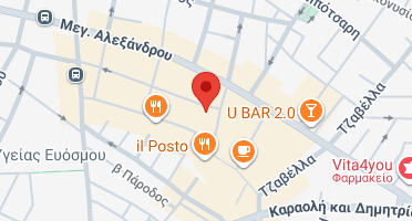 Location of business on map