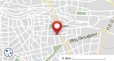 Location of business on map