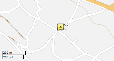Location of business on map