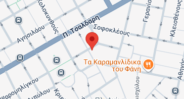 Location of business on map