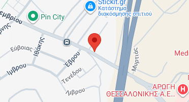 Location of business on map