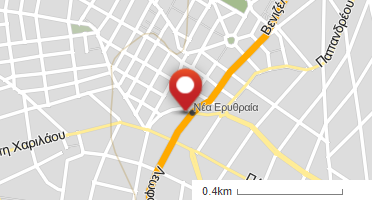 Location of business on map