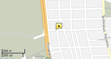 Location of business on map