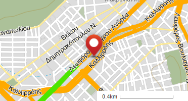 Location of business on map