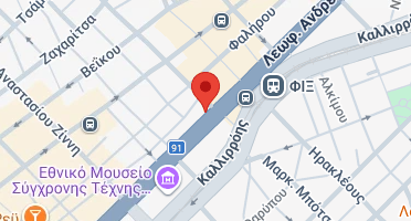 Location of business on map