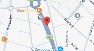 Location of business on map