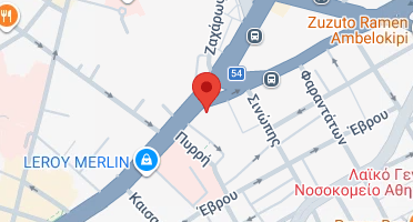 Location of business on map
