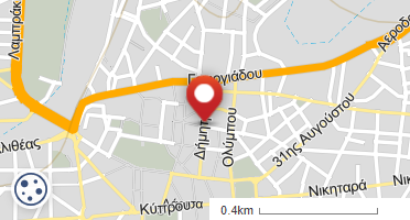 Location of business on map