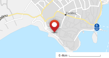 Location of business on map