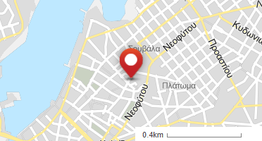 Location of business on map
