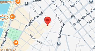 Location of business on map