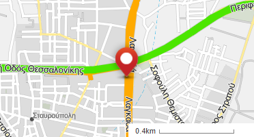 Location of business on map
