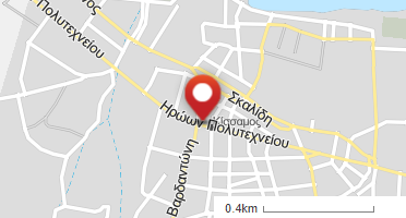Location of business on map