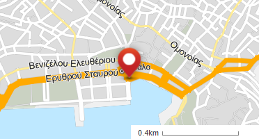 Location of business on map