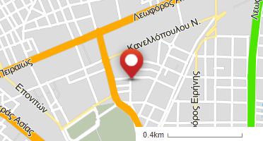 Location of business on map