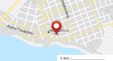 Location of business on map