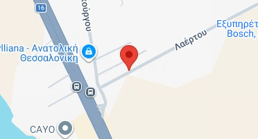 Location of business on map