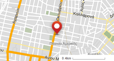 Location of business on map
