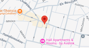 Location of business on map