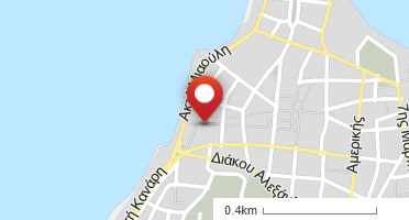 Location of business on map