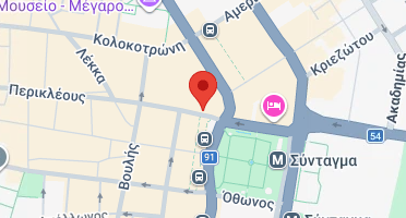 Location of business on map