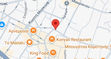 Χάρτης και σημείο της επιχείρησης