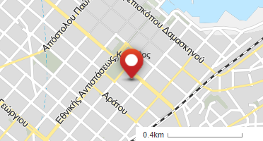 Location of business on map