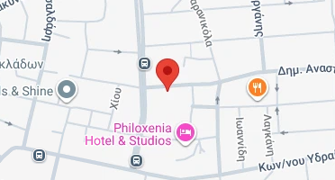Location of business on map