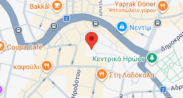Location of business on map