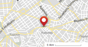 Location of business on map