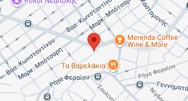 Location of business on map