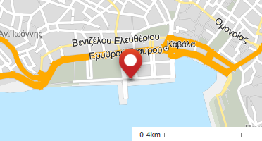 Location of business on map