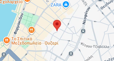 Location of business on map
