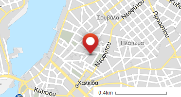 Location of business on map