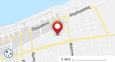 Location of business on map