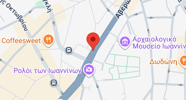 Location of business on map