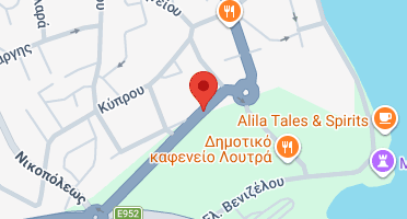 Location of business on map