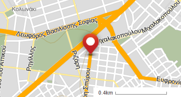 Location of business on map