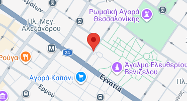 Location of business on map