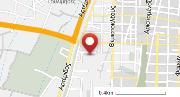 Location of business on map