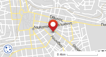 Location of business on map