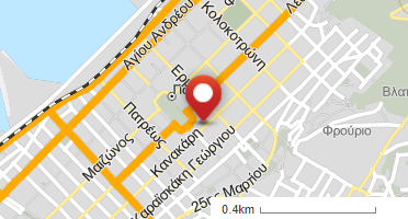 Location of business on map