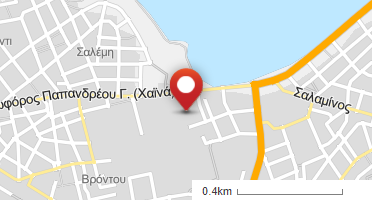 Location of business on map